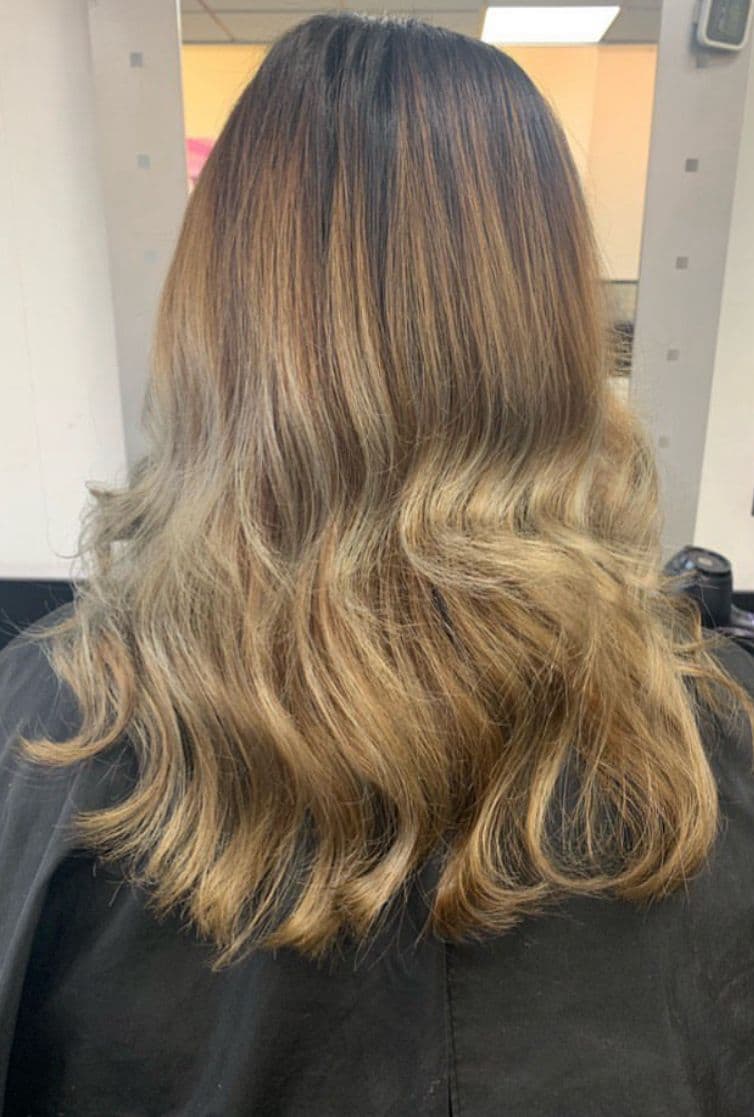 Hair Rituals salon work example 2 - hair transformations and styling